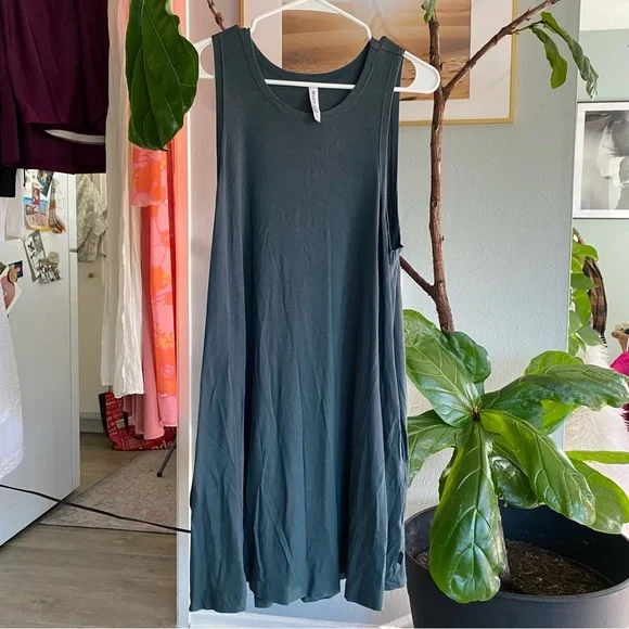 satin midi dress sage green Aspen Midi Dress - Sage Satin Slip Dress main image 1